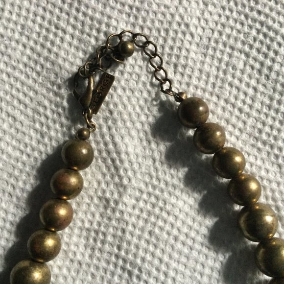 George beaded necklace 17" long - Picture 4 of 4